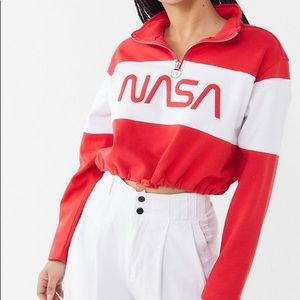 Urban Outfitters Desert Dreamer NASA Cropped Shirt